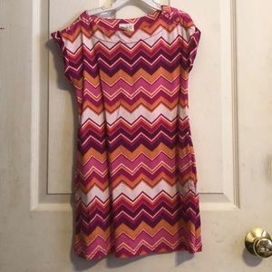 Crazy 8 ZigZag play dress w/pockets